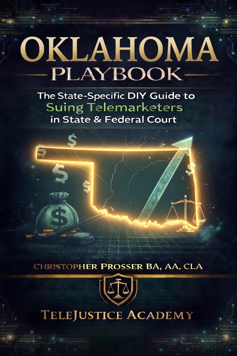 Oklahoma Playbook: The State-Specific DIY Guide to Suing Telemarketers in State & Federal Court