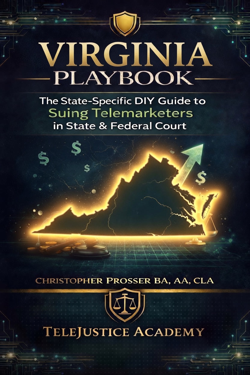 Virginia Playbook: The State-Specific DIY Guide to Suing Telemarketers in State and Federal Court