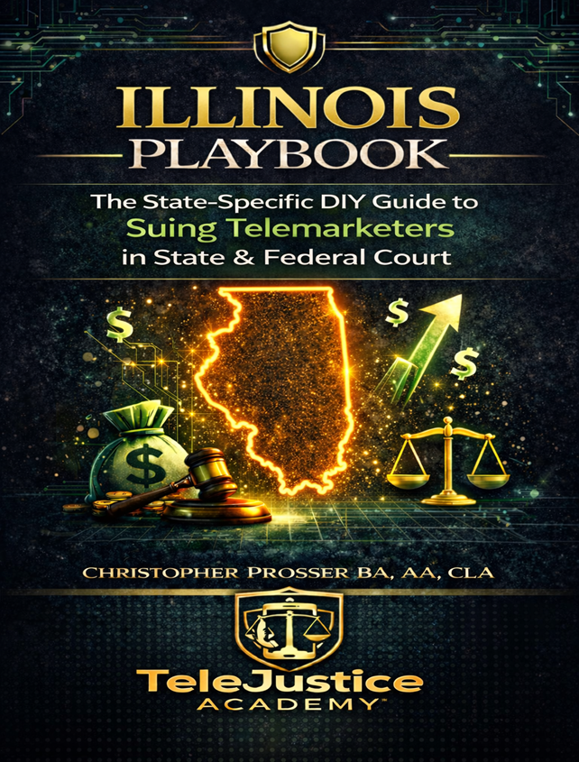 Illinois Playbook The State-Specific Guide To Suing Telemarketers in State and Federal Court