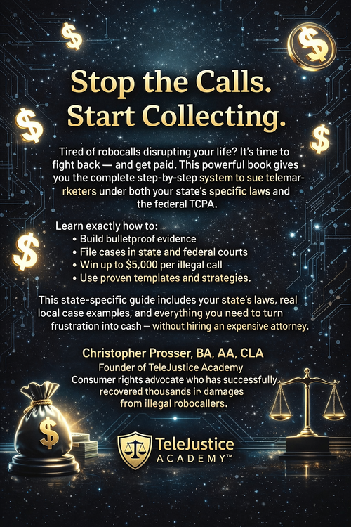 Alabama PlayBook The State-Specific DIY Guide to Suing Telemarketers in State & Federal Court